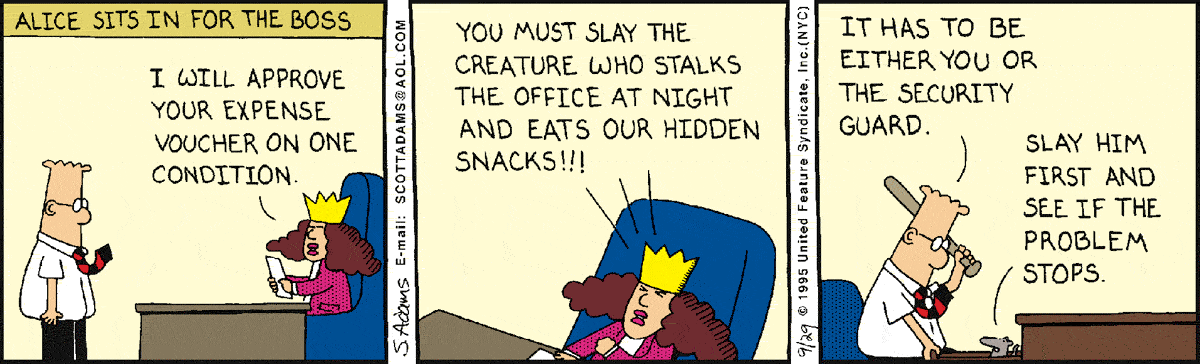 Dilbert Cartoon
